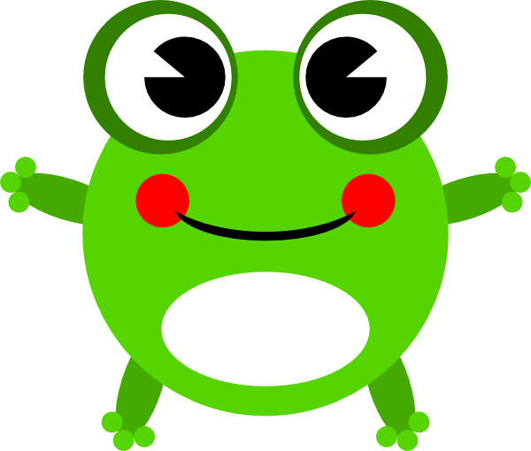 Cute Frog SVG cut file for sc