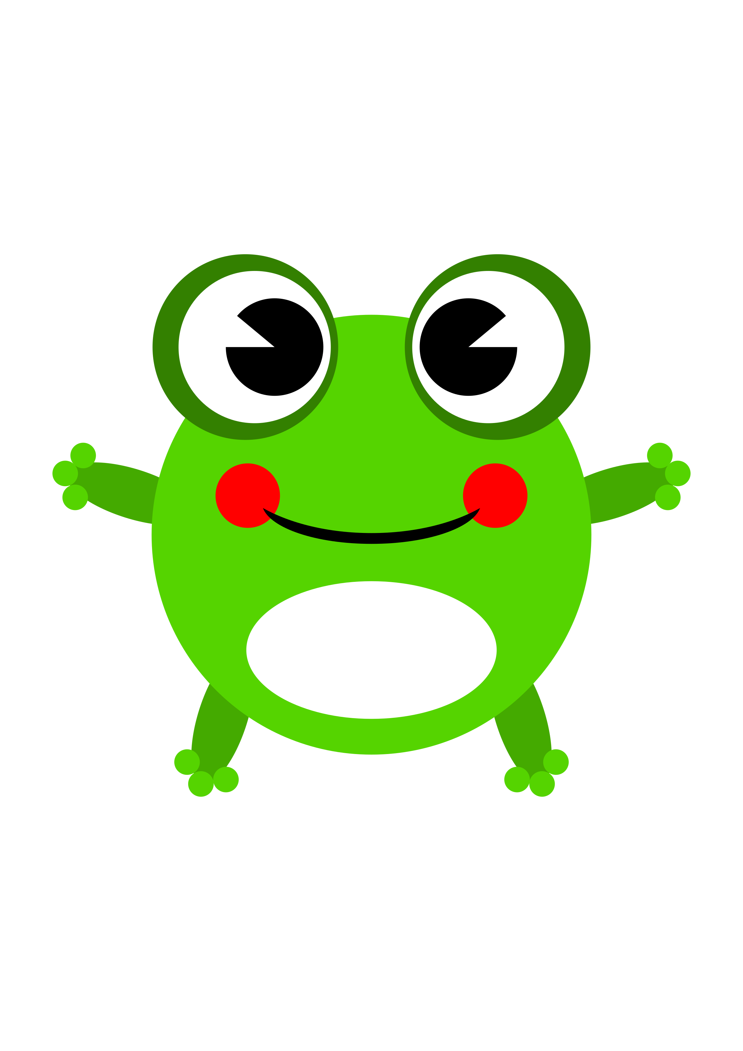Frog - Cute Baby Frog, Transparent background PNG HD thumbnail