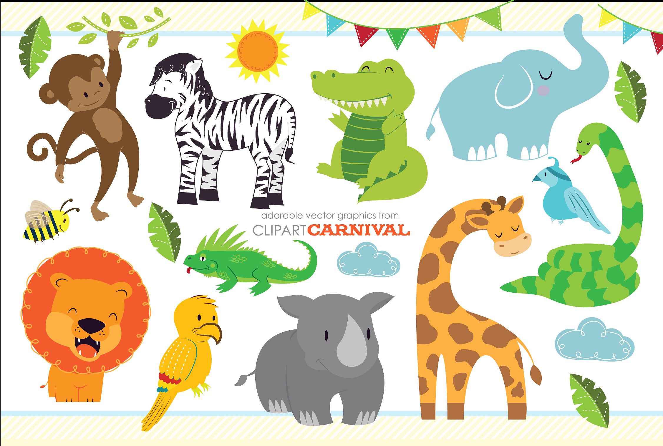Cute Baby Zoo Animals Png Hdpng.com 2252 - Cute Baby Zoo Animals, Transparent background PNG HD thumbnail
