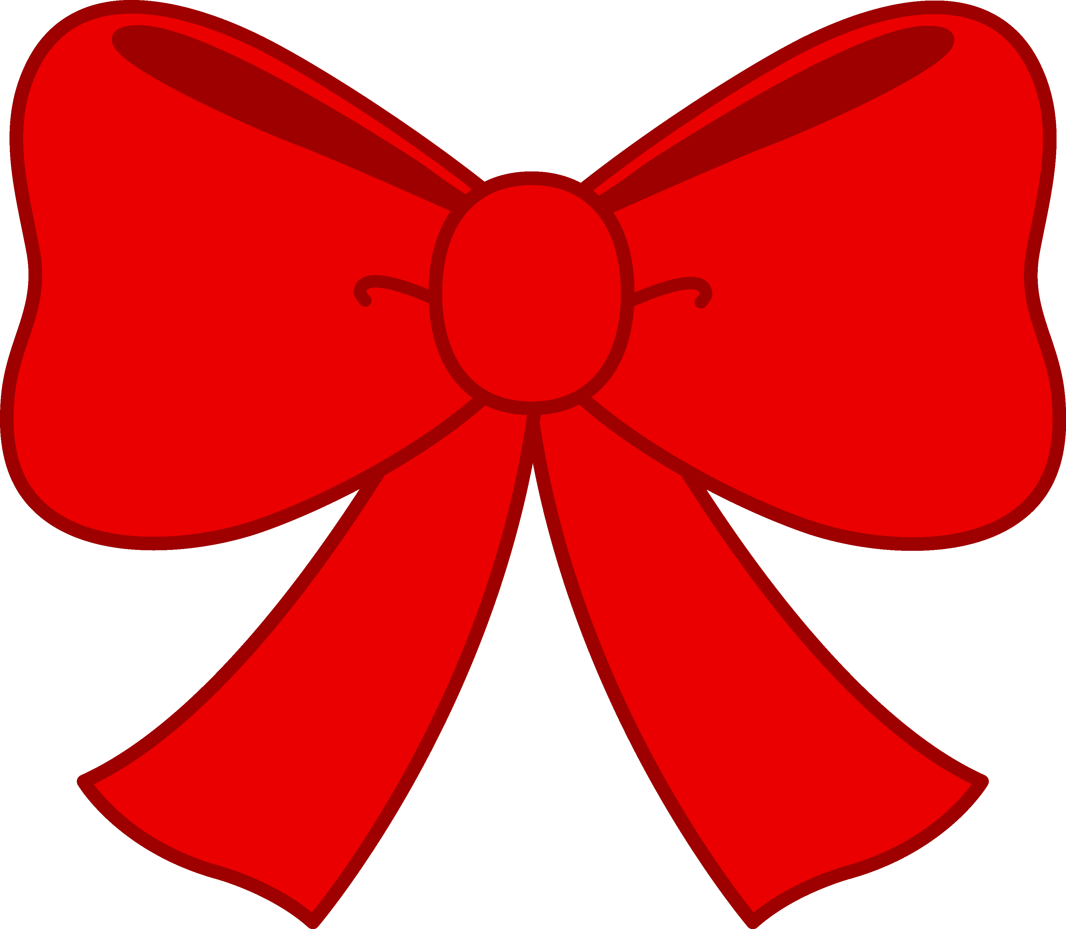 Cute Red Bow Clipart   Free Clip Art - Cute Bow, Transparent background PNG HD thumbnail