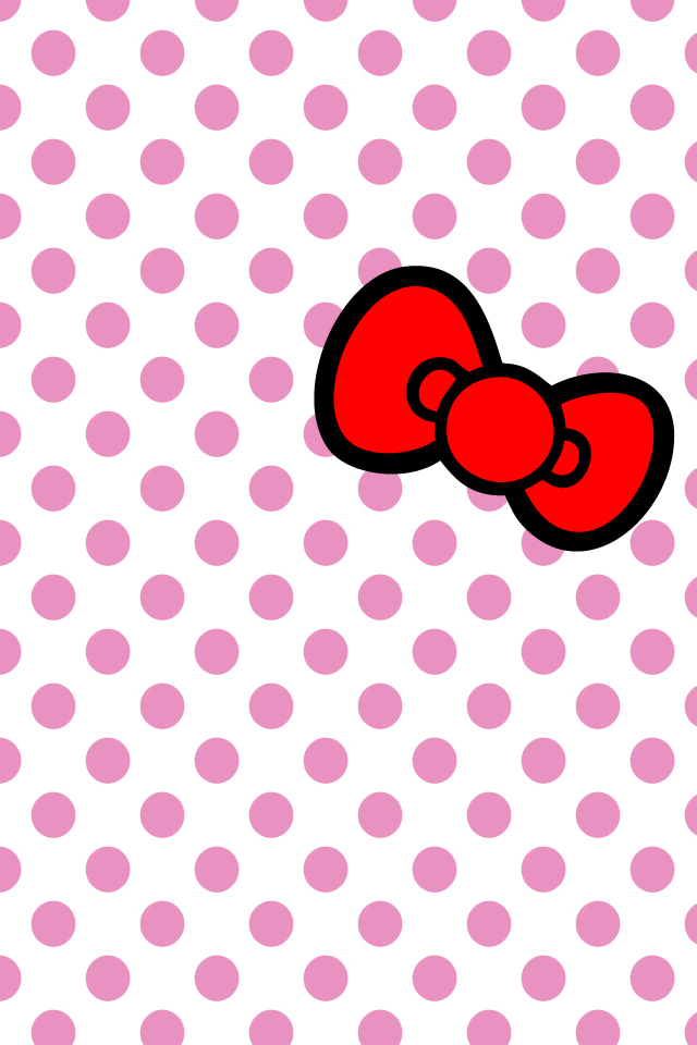 Hellokitty Bow Iphone Wallpaper By Will Yen Hdpng.com  - Cute Bow, Transparent background PNG HD thumbnail