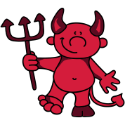 Cute Devil Clipart - Cute Devil, Transparent background PNG HD thumbnail