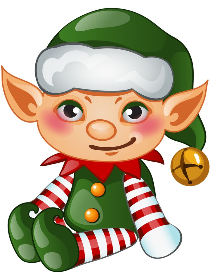 2016 Merry Christmas And Happy New Year Vector Background 12 (23).png - Cute Elves, Transparent background PNG HD thumbnail