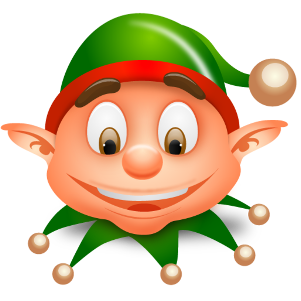 Christmas Elf Clip Art Clipart - Cute Elves, Transparent background PNG HD thumbnail