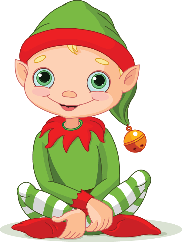Elf Clipart Smile #7 - Cute Elves, Transparent background PNG HD thumbnail