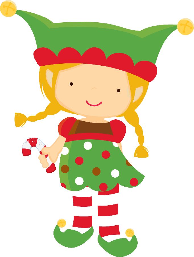 Free Christmas Elf Clipart Image 2.jpg - Cute Elves, Transparent background PNG HD thumbnail