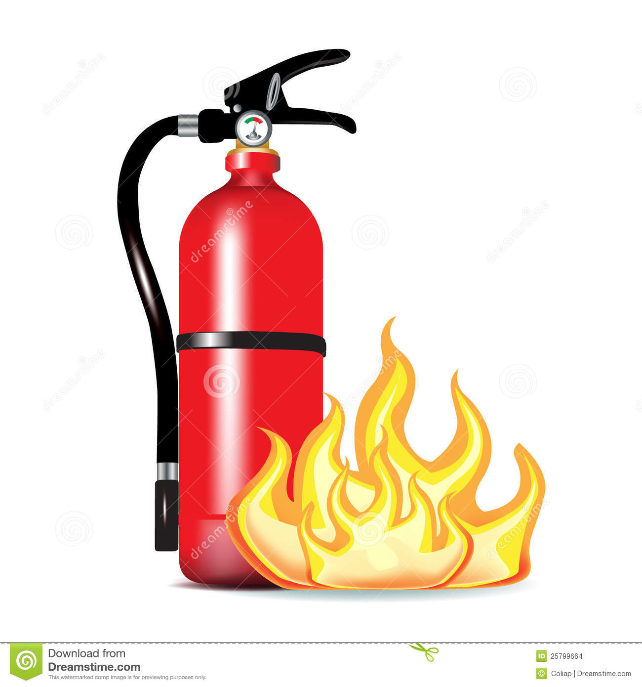 Cute Fire Cliparts #2673218 - Cute Fire Extinguisher, Transparent background PNG HD thumbnail