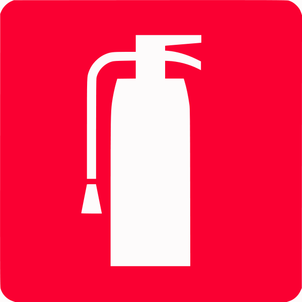 Free Lab Safety Signs - Cute Fire Extinguisher, Transparent background PNG HD thumbnail