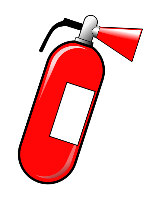 Randle Fire Ems - Cute Fire Extinguisher, Transparent background PNG HD thumbnail
