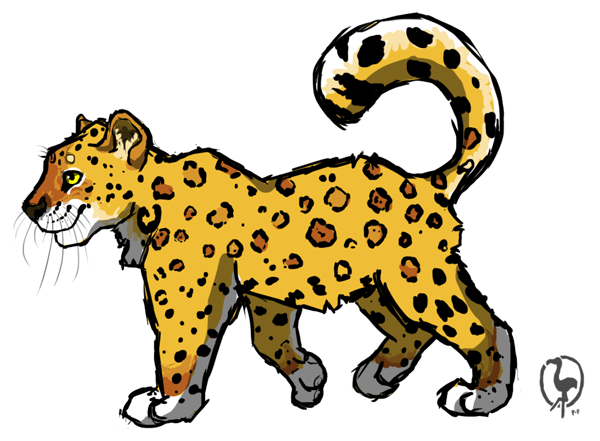 Cute Jaguar PNG - Jaguar By Painted-flam