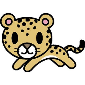 Pin Snow Leopard Clipart Cute #11 - Cute Leopard, Transparent background PNG HD thumbnail