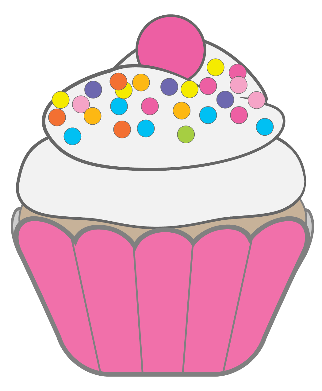 Clipart Info - Cute Muffin, Transparent background PNG HD thumbnail