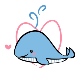 Explore Whales, Kawaii, And More! - Cute Pictures Of Whales, Transparent background PNG HD thumbnail