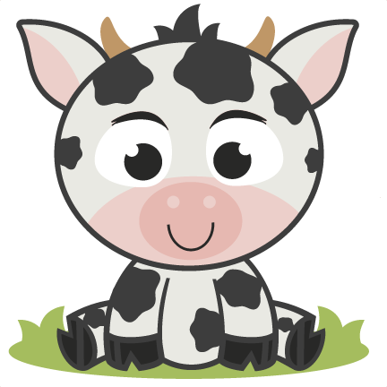 Baby Cow Svg Cutting File For Scrapbooking Free Svg Cuts Free Svg Files Baby Cow Svg Cut File - Cute Cow, Transparent background PNG HD thumbnail
