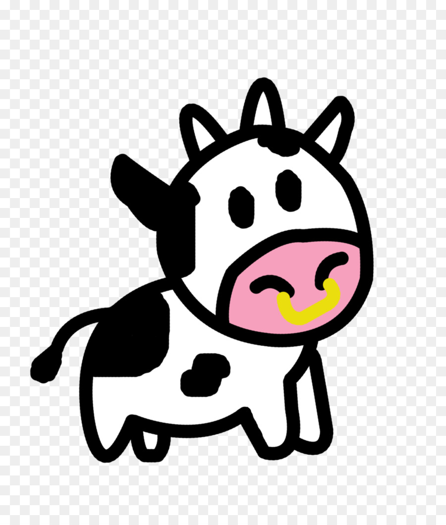 Baby Cow SVG cutting file for