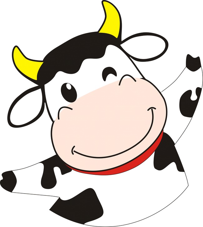 Cows Image, Calf, Cute Calf, Cartoon Calf Png And Vector - Cute Cow, Transparent background PNG HD thumbnail