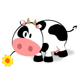 Format: PNG, Cute PNG Cow - Free PNG