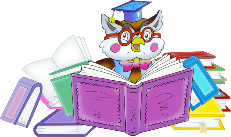 Hd Clipart Owl School Teacher Funny School 343Kb 800X474   Cute Reading Png Hd - Cute For School, Transparent background PNG HD thumbnail