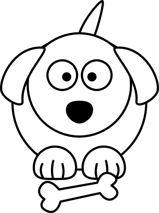 Dog Bed Drawing - Cute Puppies Black And White, Transparent background PNG HD thumbnail