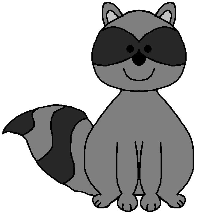 Raccoon Clipart Raccoon Clip Art Pictures Free Clipart Images Pluspng Clip Art For Students - Cute Raccoon, Transparent background PNG HD thumbnail