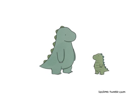little t-rex. by sugarunicorn