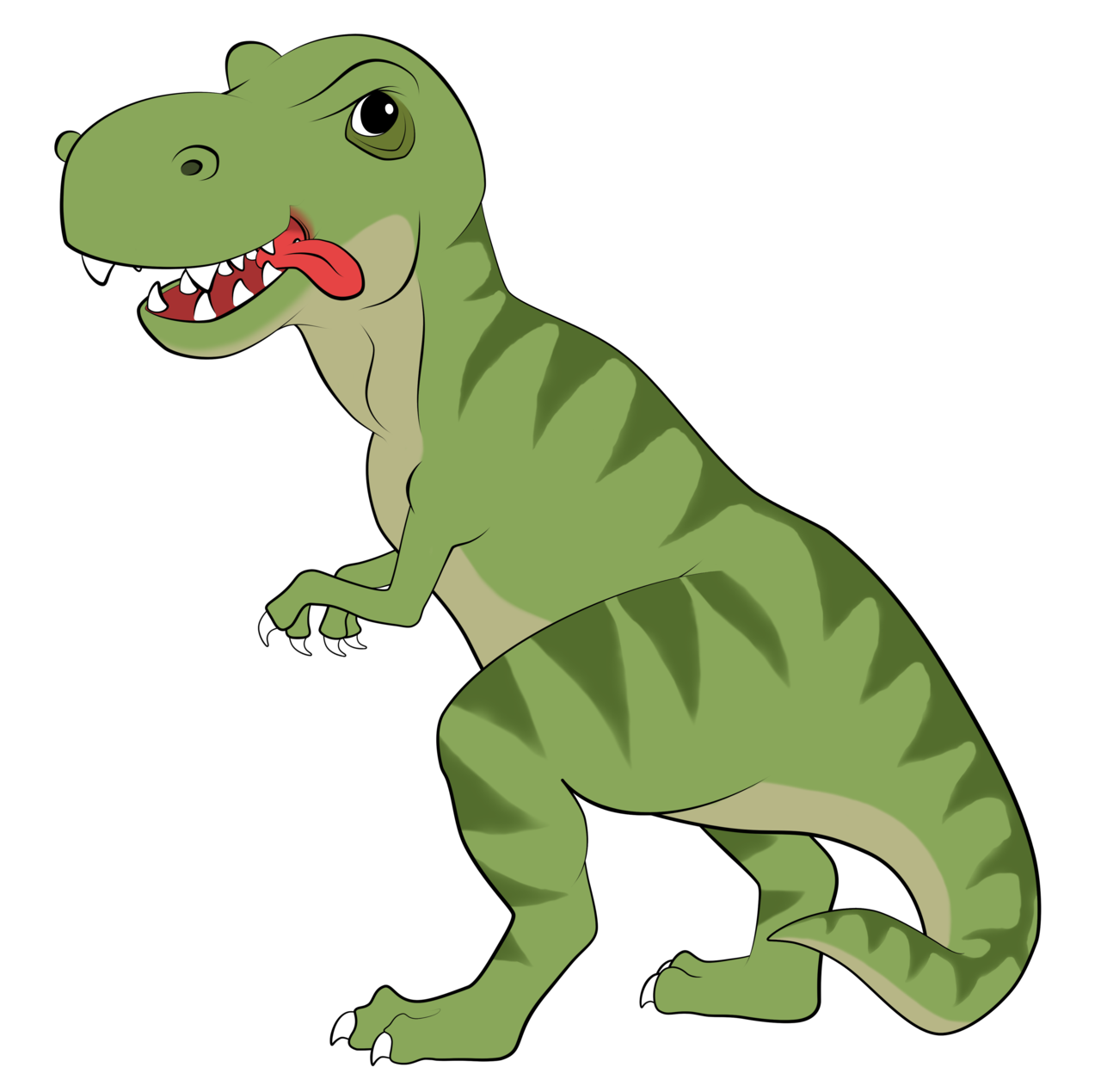 T Rex Cartoon By Earthevolution T Rex Cartoon By Earthevolution - Cute T Rex, Transparent background PNG HD thumbnail