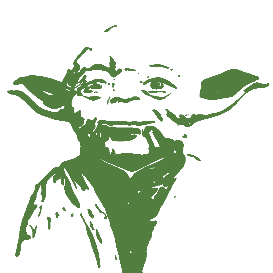 Erik - Cute Yoda, Transparent background PNG HD thumbnail