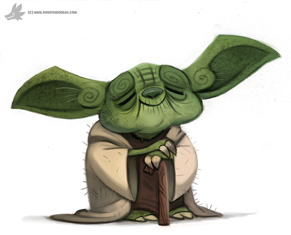 Yoda By Cryptid Creations - Cute Yoda, Transparent background PNG HD thumbnail