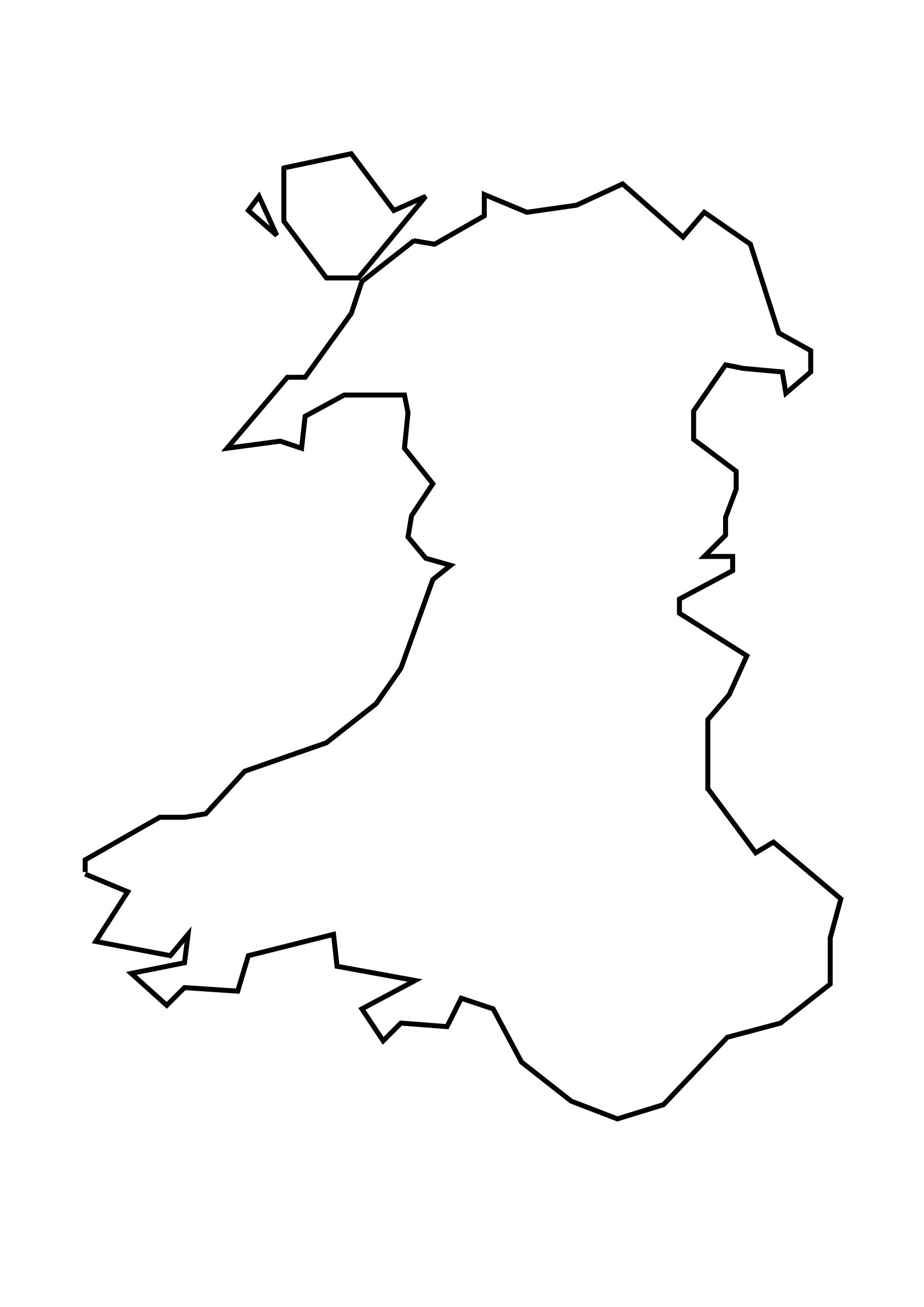 Map Cymru - Cymru, Transparent background PNG HD thumbnail