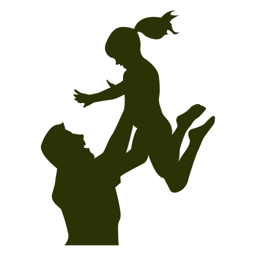 Dad Playing With Daughter Transparent Png - Dad And Daughter, Transparent background PNG HD thumbnail