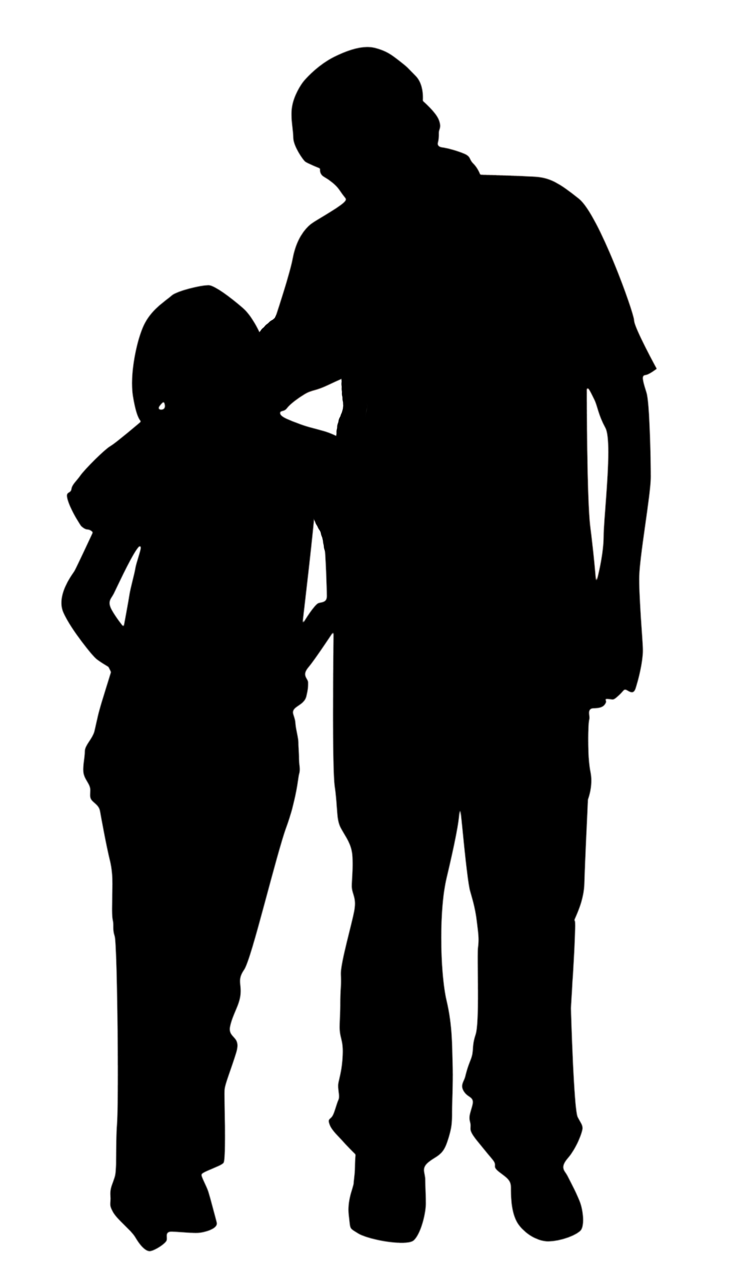 Father Daughter Dance Silhouette Png - Dad And Daughter, Transparent background PNG HD thumbnail