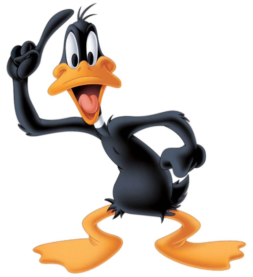 Daffy Duck By Captainjackharkness On Deviantart Wjfif1 Clipart.png - Daffy Duck, Transparent background PNG HD thumbnail
