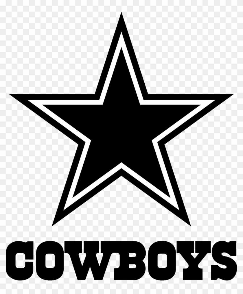 Dallas Cowboys Logo Black And