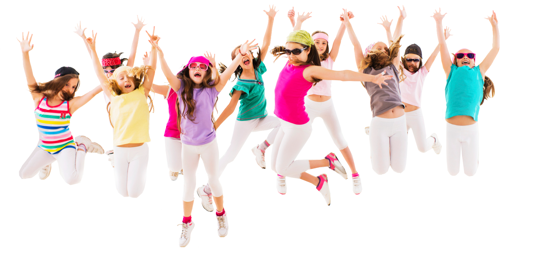 Jump - Dancing Kids, Transparent background PNG HD thumbnail