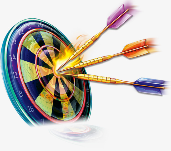 Darts Free Hd Pull Material, Darts, Target, Game Png And Psd - Dart Board, Transparent background PNG HD thumbnail