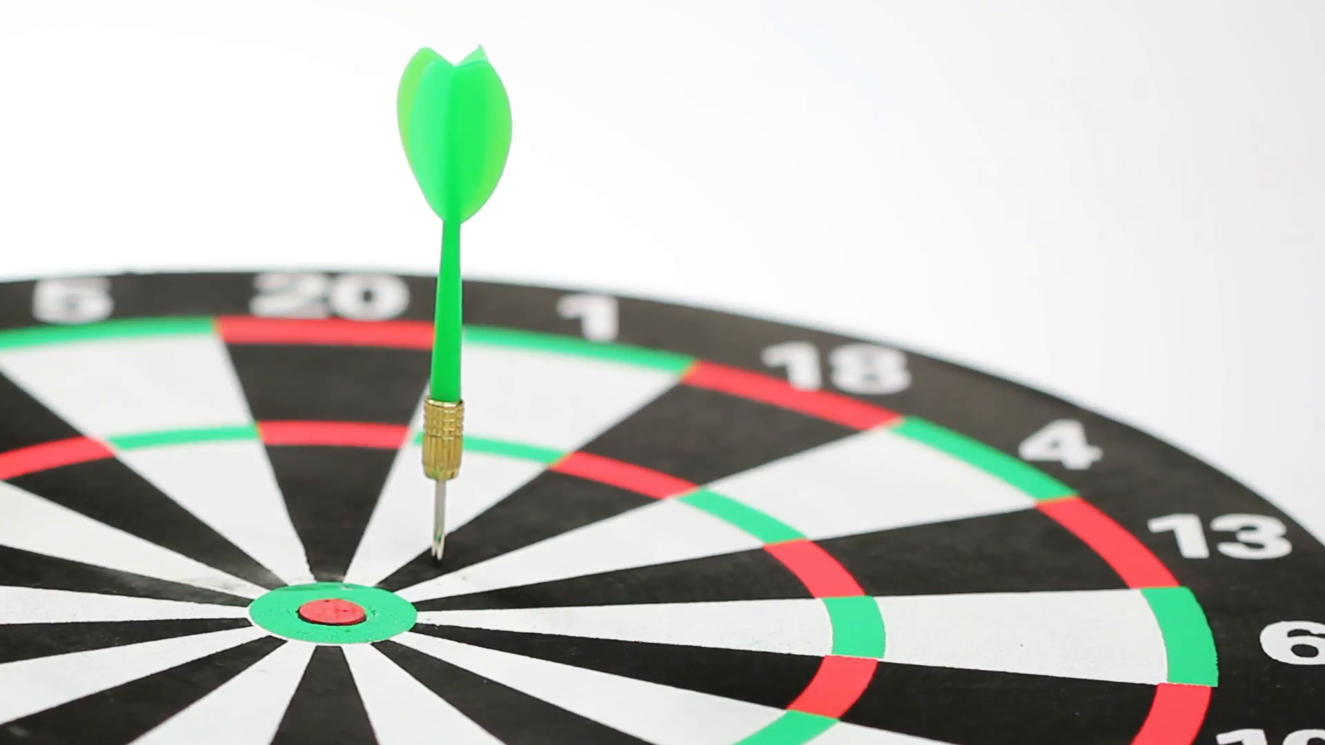 Six Darts In Red And Green Color Hitting The Dartboard, Low Angle Shot, White Background Stock Video Footage   Videoblocks - Dart Board, Transparent background PNG HD thumbnail