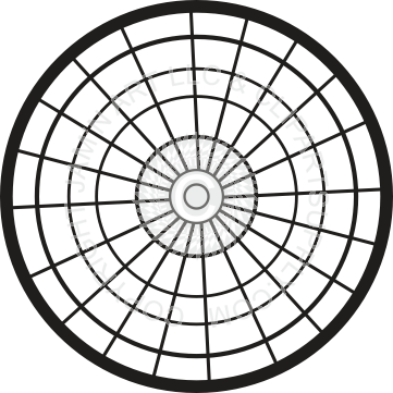 Dartboard In Black And White - Dart Black And White, Transparent background PNG HD thumbnail