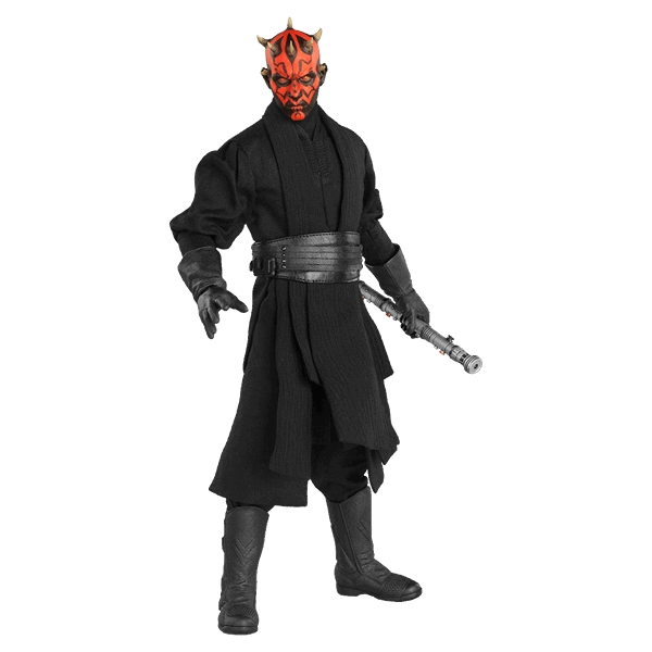 Star Wars   Episode I   Darth Maul 1/6 Scale Sideshow Collectibles Figure   Zing Pop Culture - Darth Maul, Transparent background PNG HD thumbnail