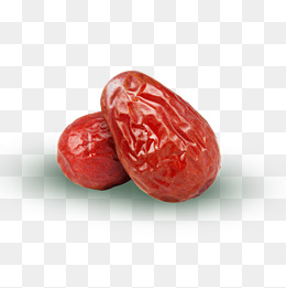 Two Red Dates, Red Dates, Dried Fruit, Food Png And Psd - Dates, Transparent background PNG HD thumbnail