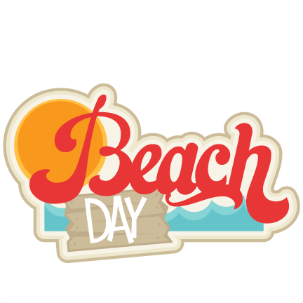 Beach Day Svg Scrapbook Title Svg Cut File Free Svg Cuts Summer Svgs Beach Svg File Free Svg Cuts - Day At The Beach, Transparent background PNG HD thumbnail