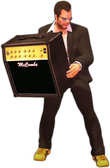 Dead Rising Amplifier Holding.png - Dead Rising, Transparent background PNG HD thumbnail