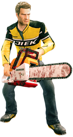 Dead Rising Chainsaw (Dead Rising 2) Holding.png - Dead Rising, Transparent background PNG HD thumbnail