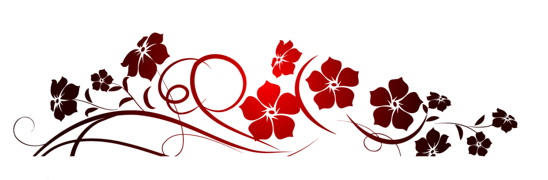 Red Flowers Decoration Png Clipart - Decoration, Transparent background PNG HD thumbnail