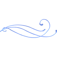 Blue Glow Line Png image #168