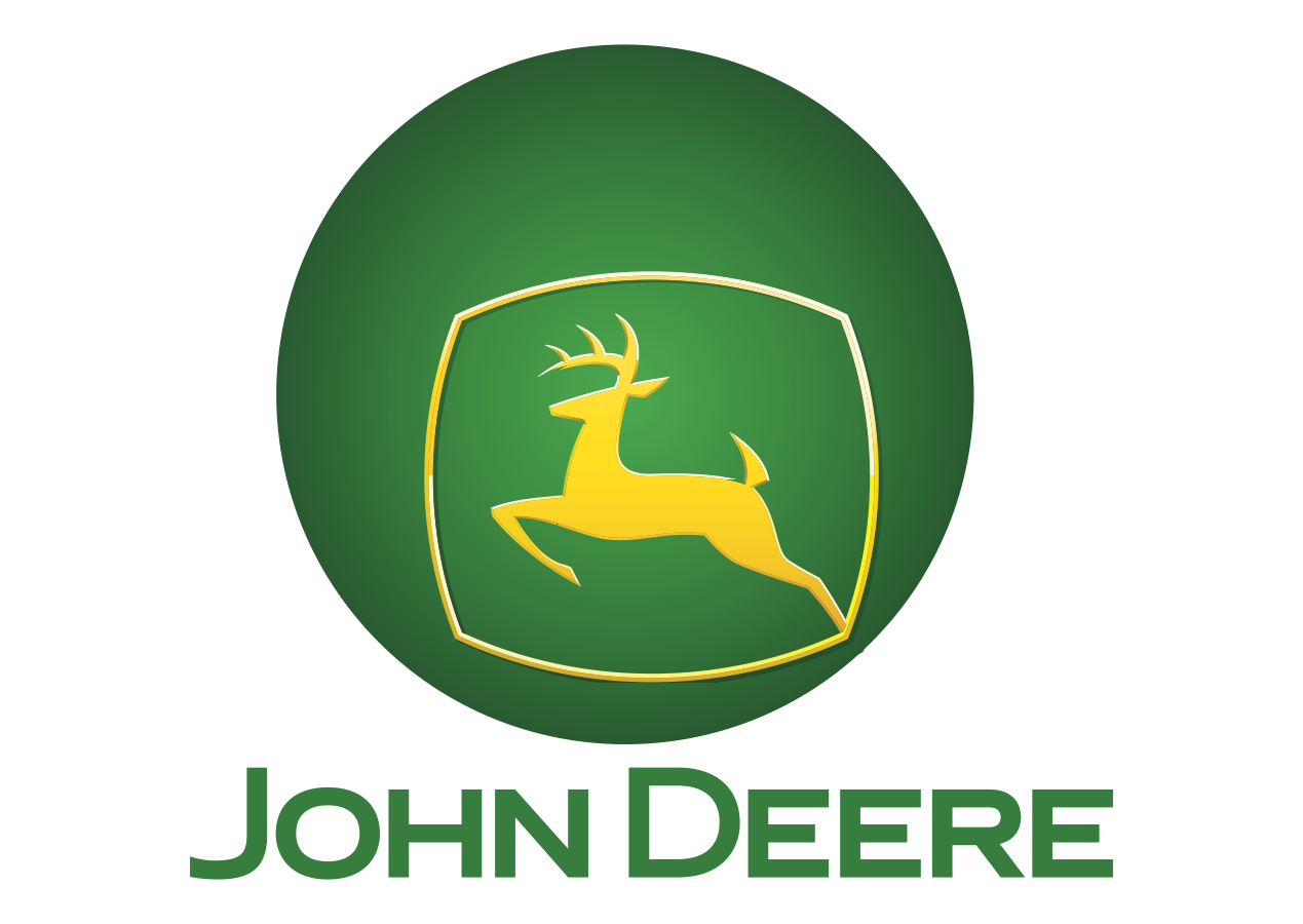 John Deere Logo Vector - Deere Company, Transparent background PNG HD thumbnail