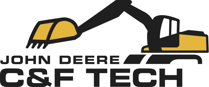 John Deereu0027S Cu0026F Technology Logo, Featuring A Machine In Action. - Deere Company, Transparent background PNG HD thumbnail