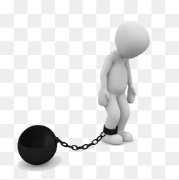 Dejected Man, Pressure, Chain, Weight Png Image And Clipart - Dejected, Transparent background PNG HD thumbnail
