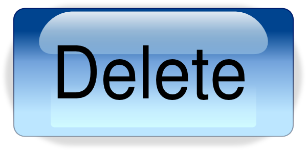 Delete Button PNG Photos