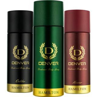 Denver Hamilton, Caliber And Honour Deo Combo (Pack Of 3) - Deo, Transparent background PNG HD thumbnail