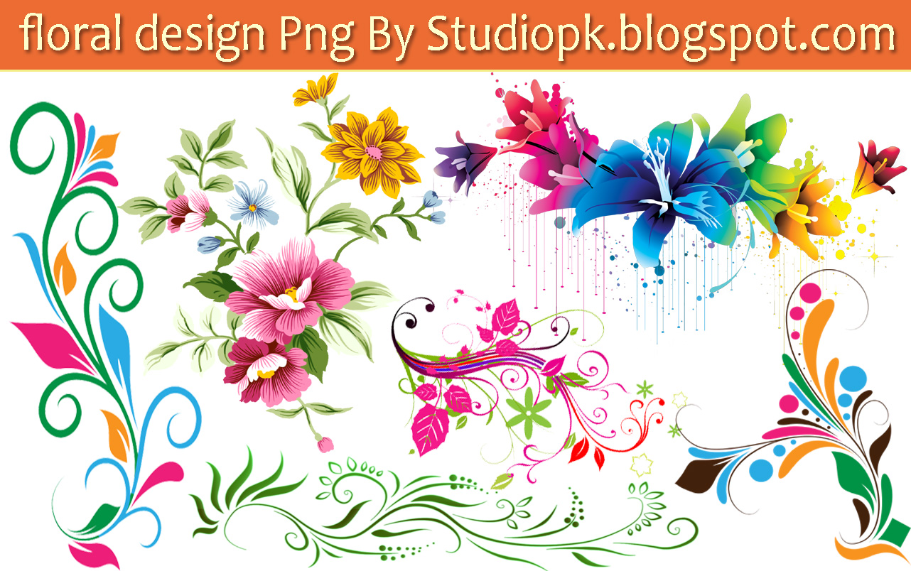 25+Floral+Designs+Png+Download+%283%29 - Designing, Transparent background PNG HD thumbnail
